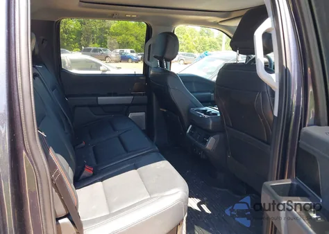 2022 Ford F-150 Lariat from USA, damaged, VIN 1FTFW1ED2NFA40918